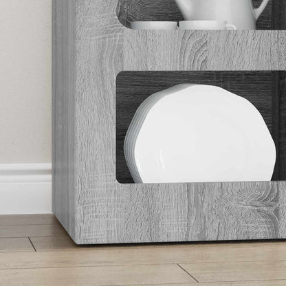 Sideboard Graues Sonoma 40 x 35 x 100,5 cm Holzwerkstoff