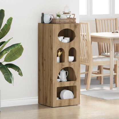 Sideboard Artisan-Eiche 40 x 35 x 100,5 cm Holzwerkstoff