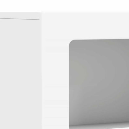 Sideboard Weiß 80,5 x 35 x 59 cm Holzwerkstoff