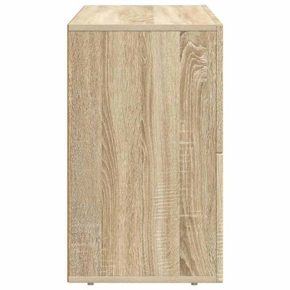 Sideboard Sonoma-Eiche 80,5 x 35 x 59 cm Holzwerkstoff