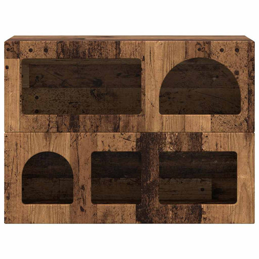 Sideboard Altholz 80,5 x 35 x 59 cm Holzwerkstoff