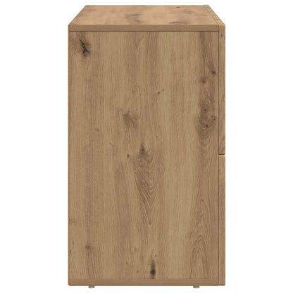 Sideboard Artisan-Eiche 80,5 x 35 x 59 cm Holzwerkstoff