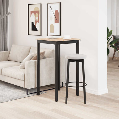 Bartisch Natur 60 x 60 x 105 cm Massives Kiefernholz