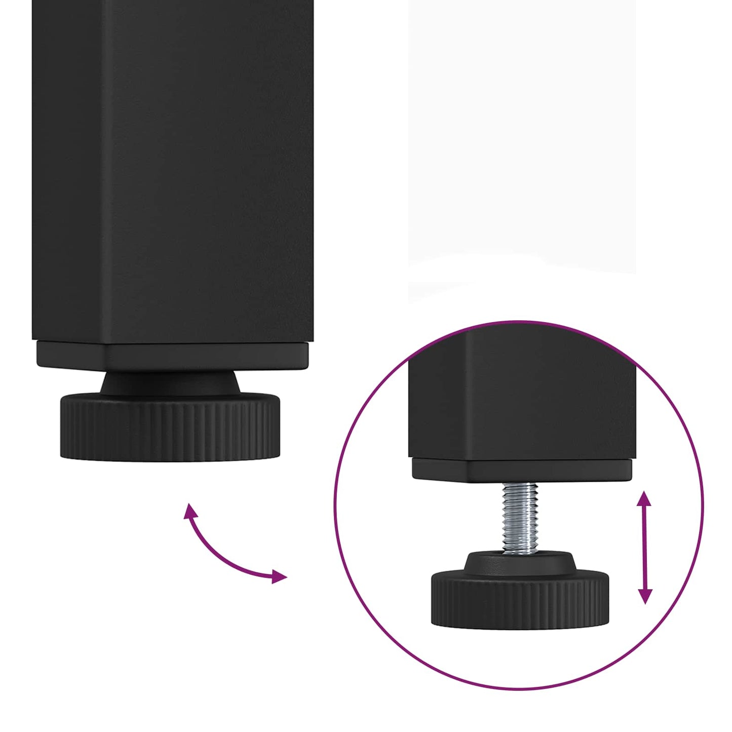 Bartisch Natur 60 x 60 x 105 cm Massives Kiefernholz