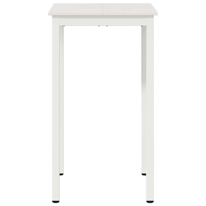 Bartisch Weiß 60 x 60 x 105 cm Massives Kiefernholz