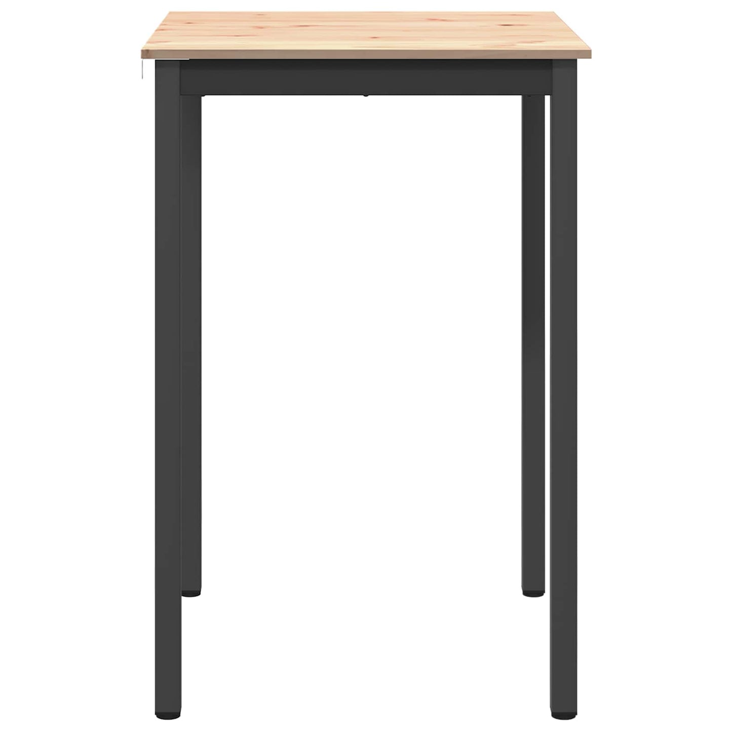 Bartisch Natur 110 x 55 x 105 cm Massives Kiefernholz