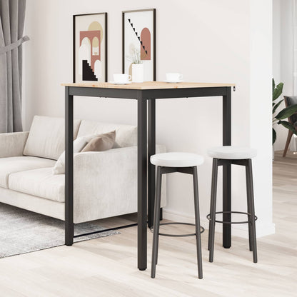 Bartisch Natur 110 x 55 x 105 cm Massives Kiefernholz