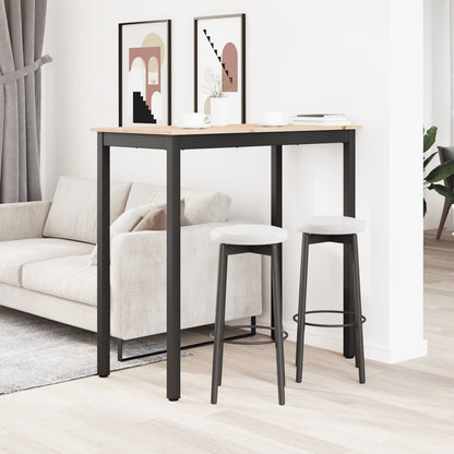 Bartisch Natur 110 x 55 x 105 cm Massives Kiefernholz