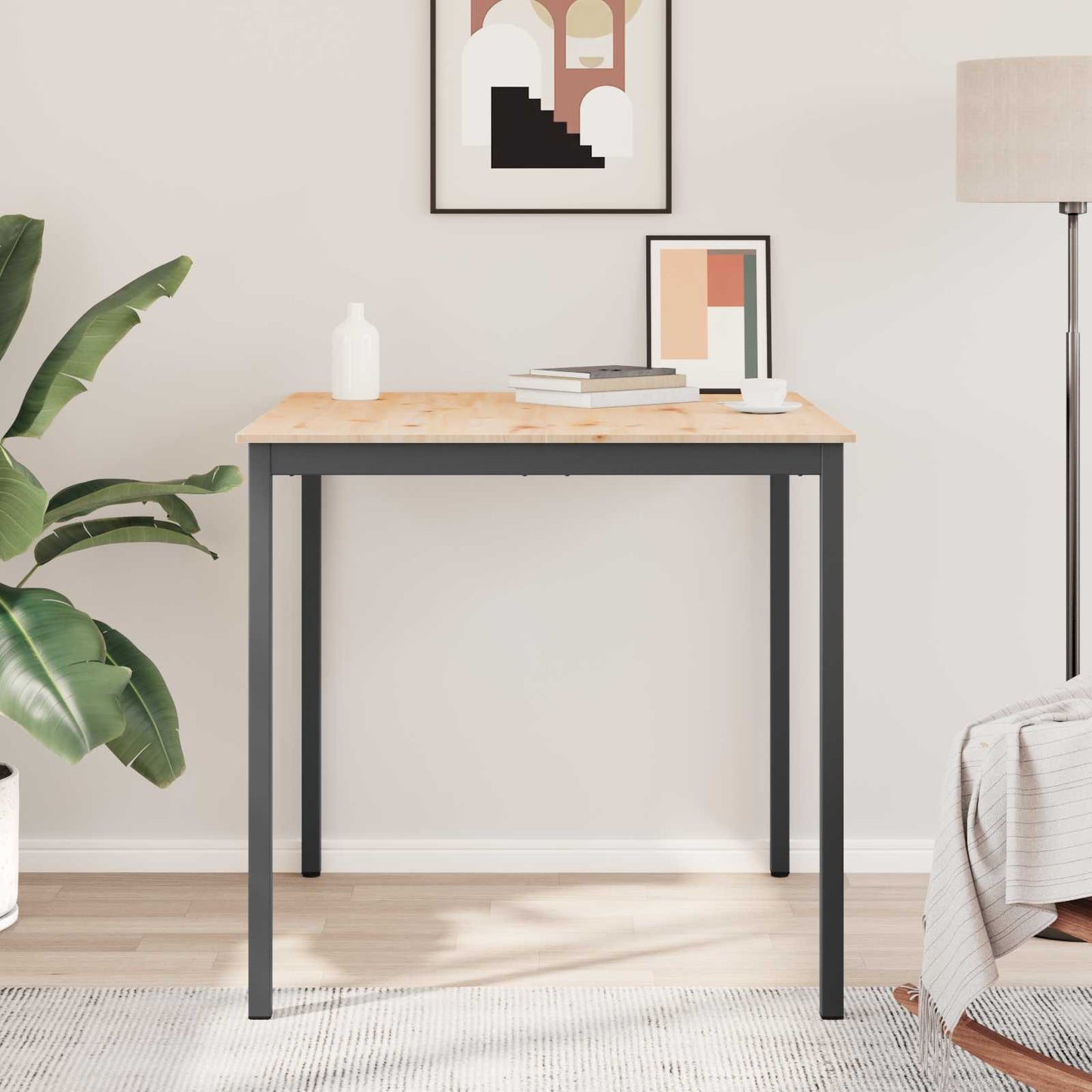 Bartisch Natur 110 x 55 x 105 cm Massives Kiefernholz