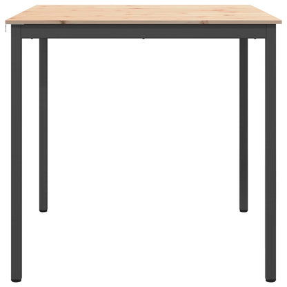 Bartisch Natur 110 x 55 x 105 cm Massives Kiefernholz