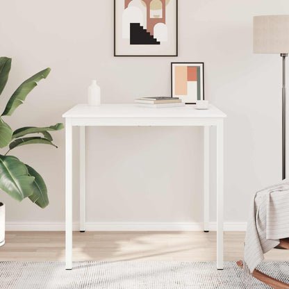 Bartisch Weiß 110 x 55 x 105 cm Massives Kiefernholz