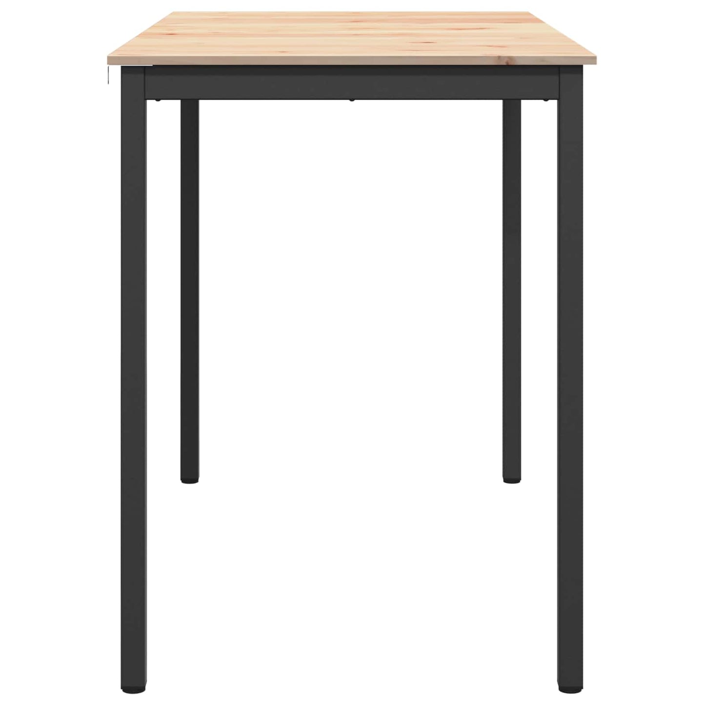 Bartisch Natur 110 x 55 x 105 cm Massives Kiefernholz