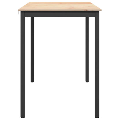 Bartisch Natur 110 x 55 x 105 cm Massives Kiefernholz