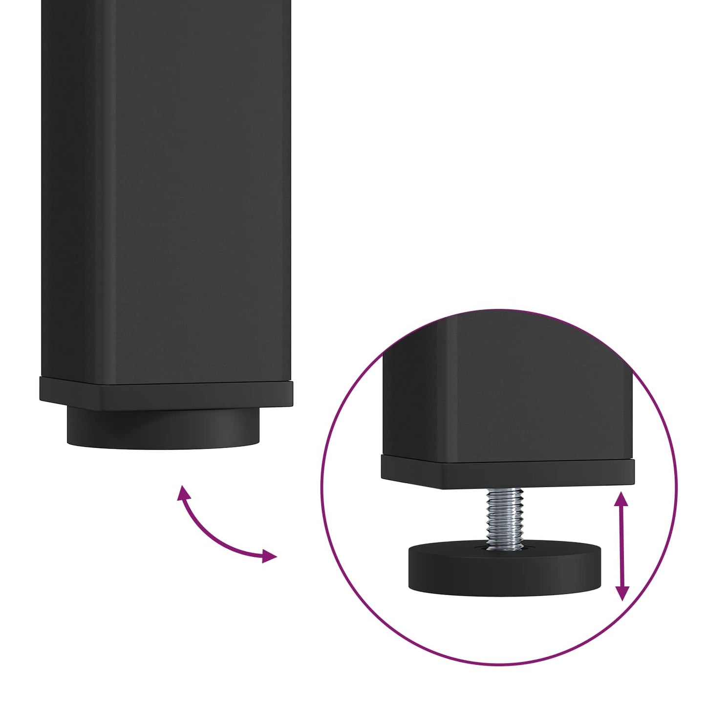 Bartisch Natur 110 x 55 x 105 cm Massives Kiefernholz