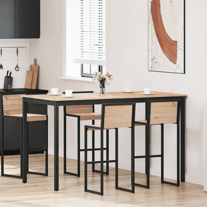 Bartisch Natur 110 x 55 x 105 cm Massives Kiefernholz