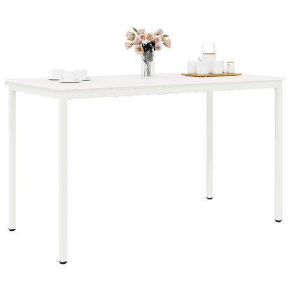 Bartisch Weiß 110 x 55 x 105 cm Massives Kiefernholz