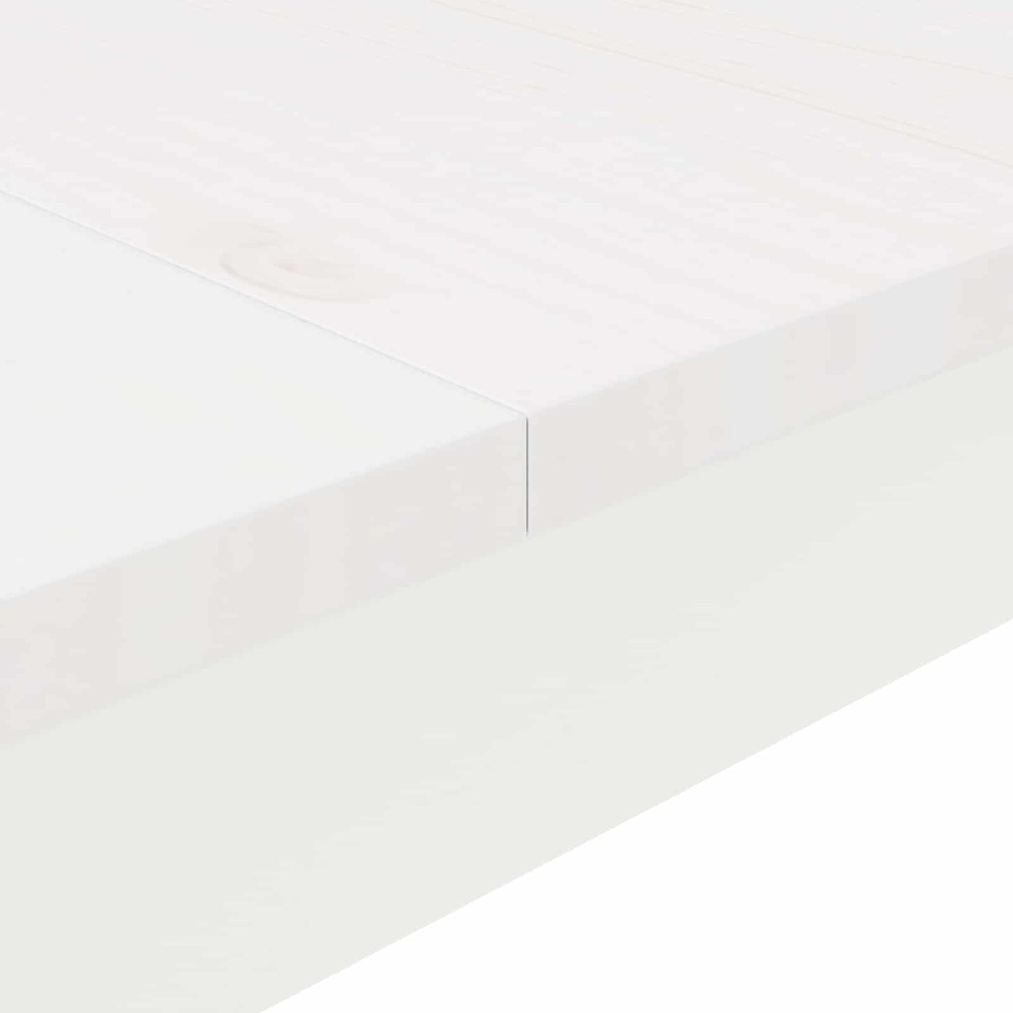 Bartisch Weiß 110 x 55 x 105 cm Massives Kiefernholz