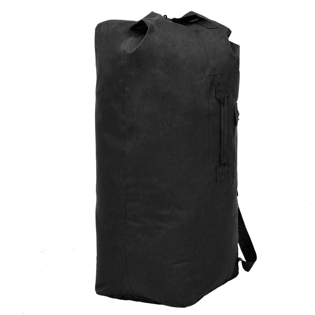 Seesack Armee-Stil 85 L Schwarz