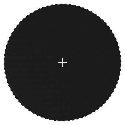 Sprungtuch Schwarz für 4,27 m Runde Trampoline