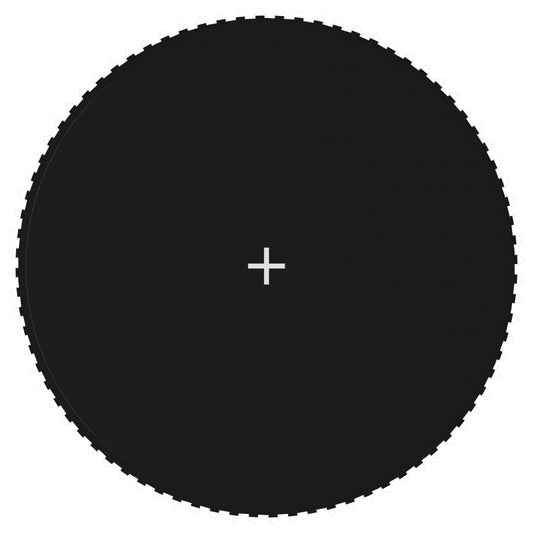 Sprungtuch Schwarz für 4,27 m Runde Trampoline