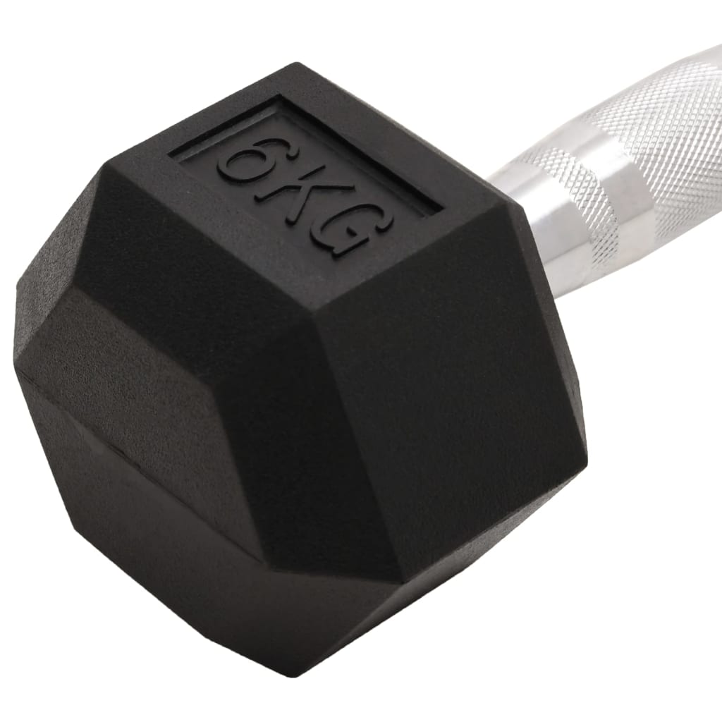 Kurzhanteln 2 Stk. 12 kg Gesamt Gusseisen