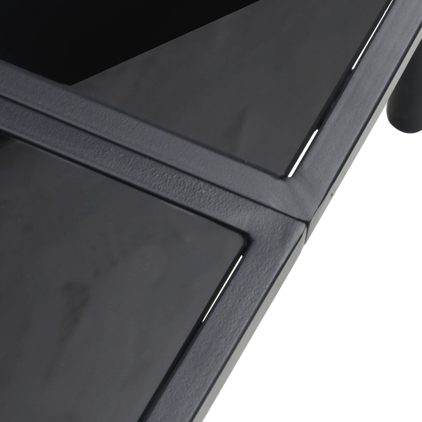 Garten Essgruppe 4 pcs Braun Poly-Rattan