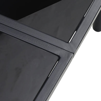 Garten Essgruppe 4 pcs Braun Poly-Rattan