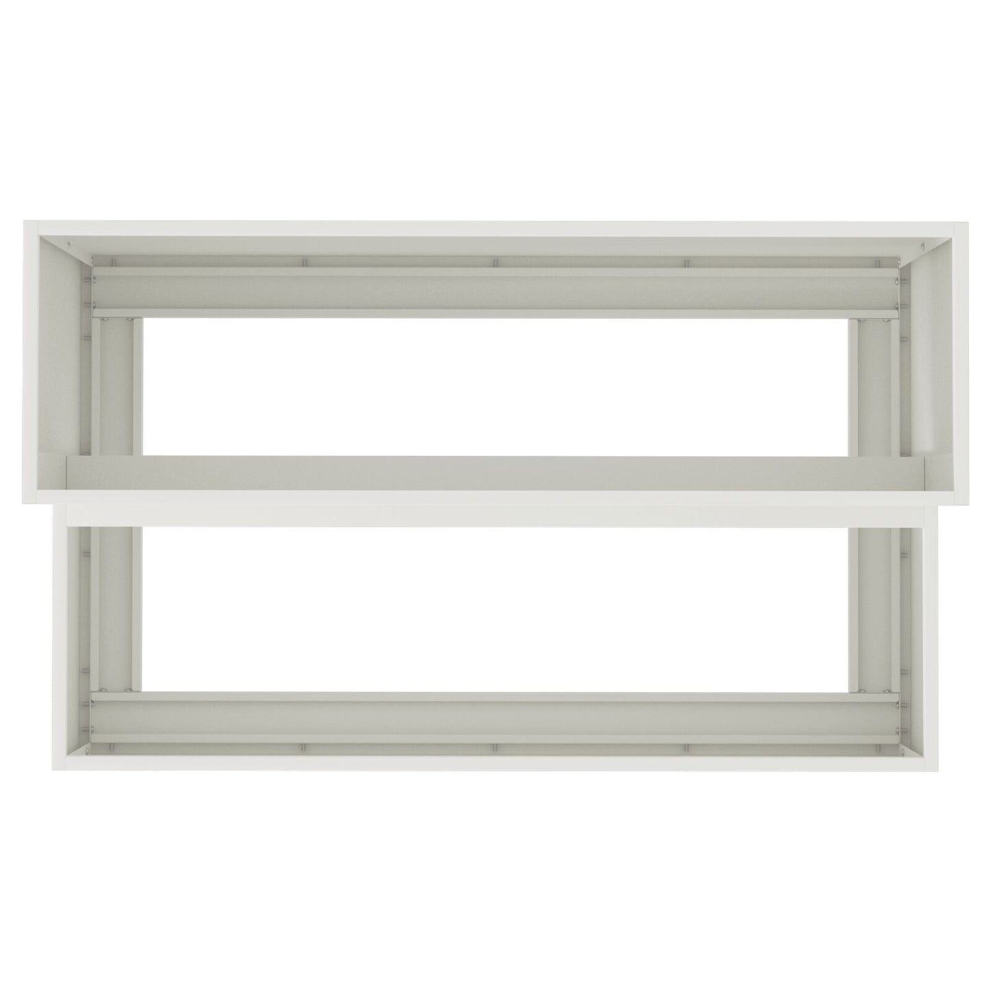 Garten-Pflanzgefäß Weiß 100 x 60 x 45 cm Kaltgewalzter Stahl