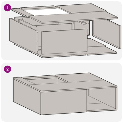 Feuerplatz Braun 100 x 100 x 30 cm Witterungsbeständiger Stahl