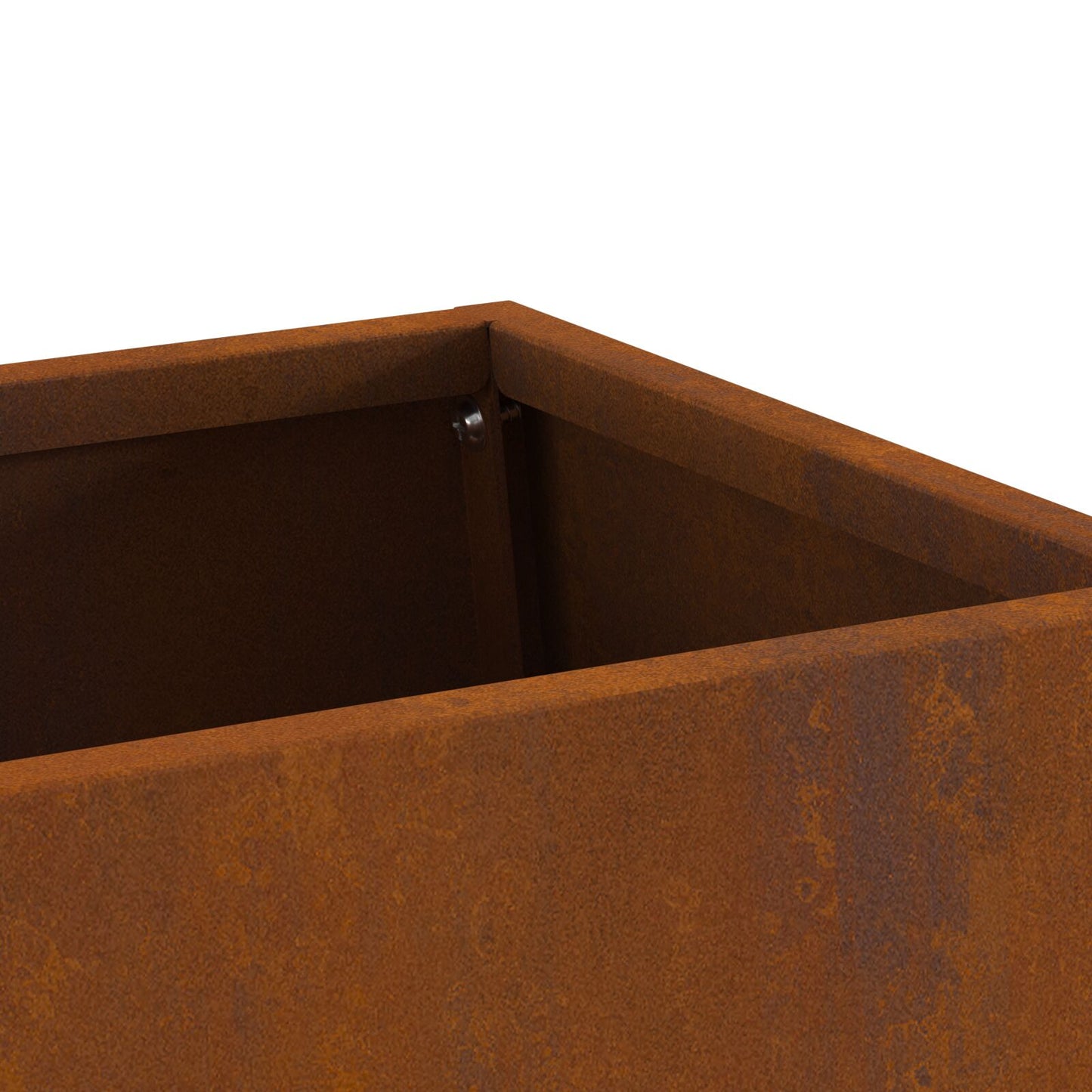 Feuerplatz Braun 60 x 35 x 100 cm Witterungsbeständiger Stahl