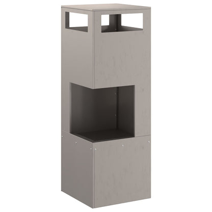 Feuerplatz Braun 35 x 35 x 100 cm Witterungsbeständiger Stahl