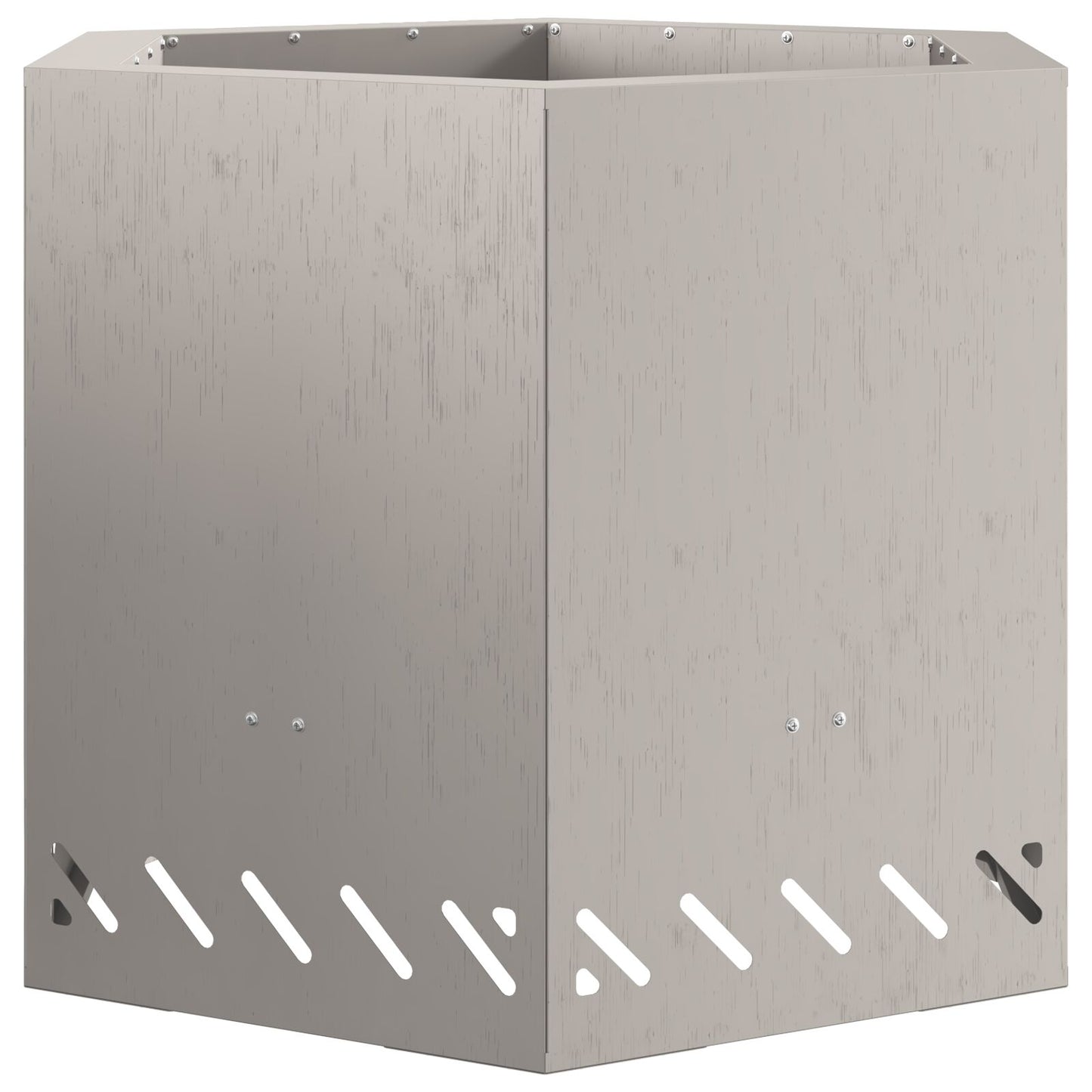 Feuerplatz Braun 58 x 58 x 51 cm Witterungsbeständiger Stahl