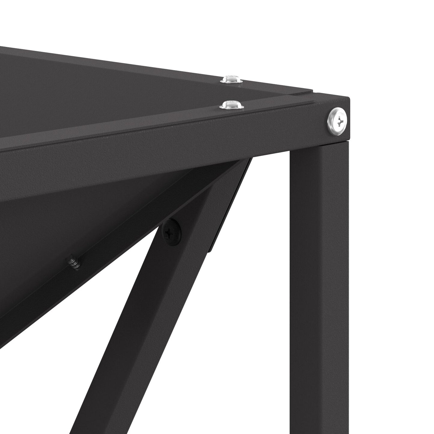 Feuerplatz Schwarz 50 x 50 x 35 cm Kaltgewalzter Stahl