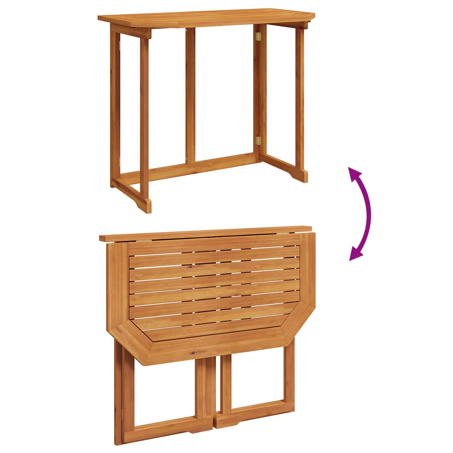 Gartenbänke Set 4 pcs Braun Massivholz Akazie