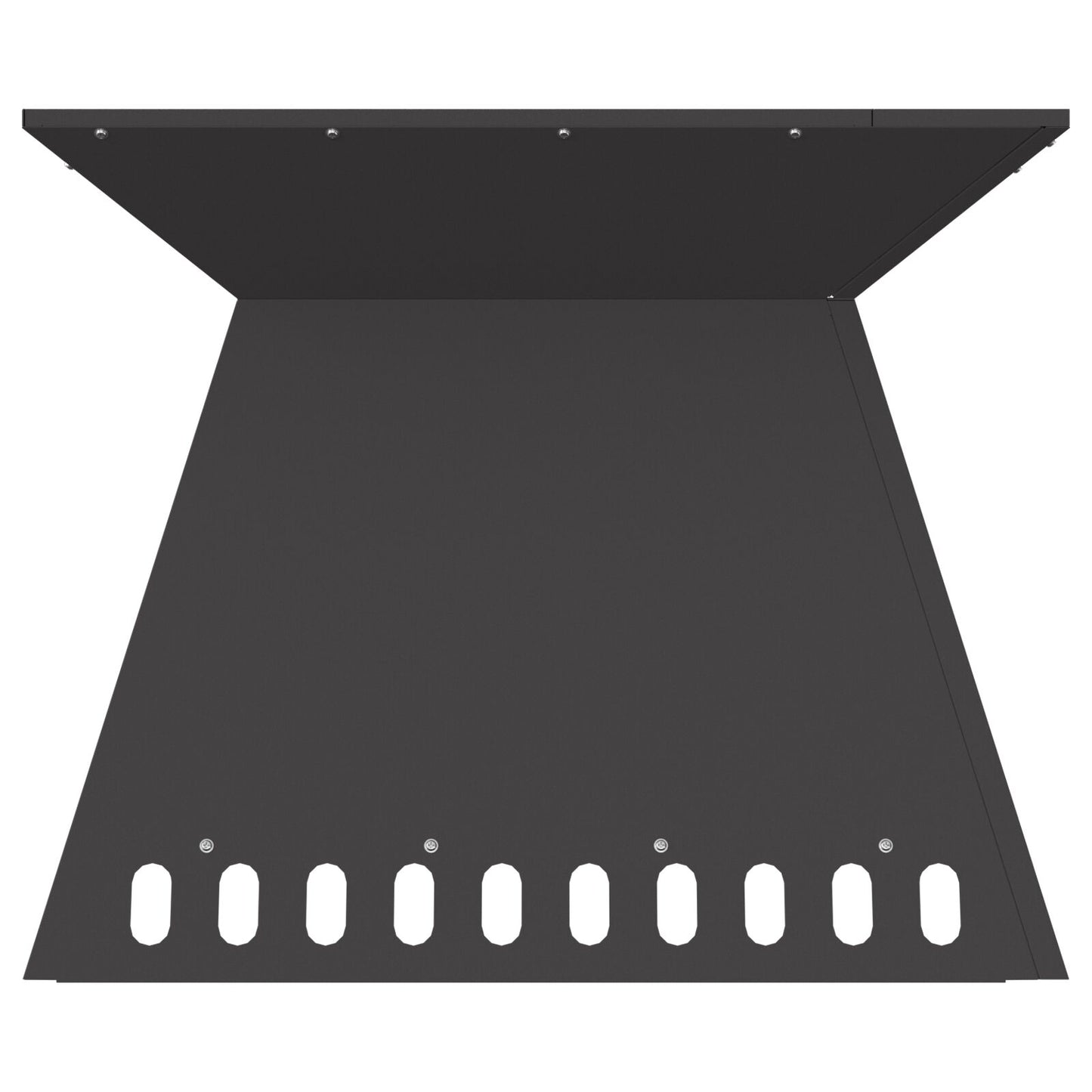 Feuerplatz Schwarz 60 x 60 x 50 cm Kaltgewalzter Stahl