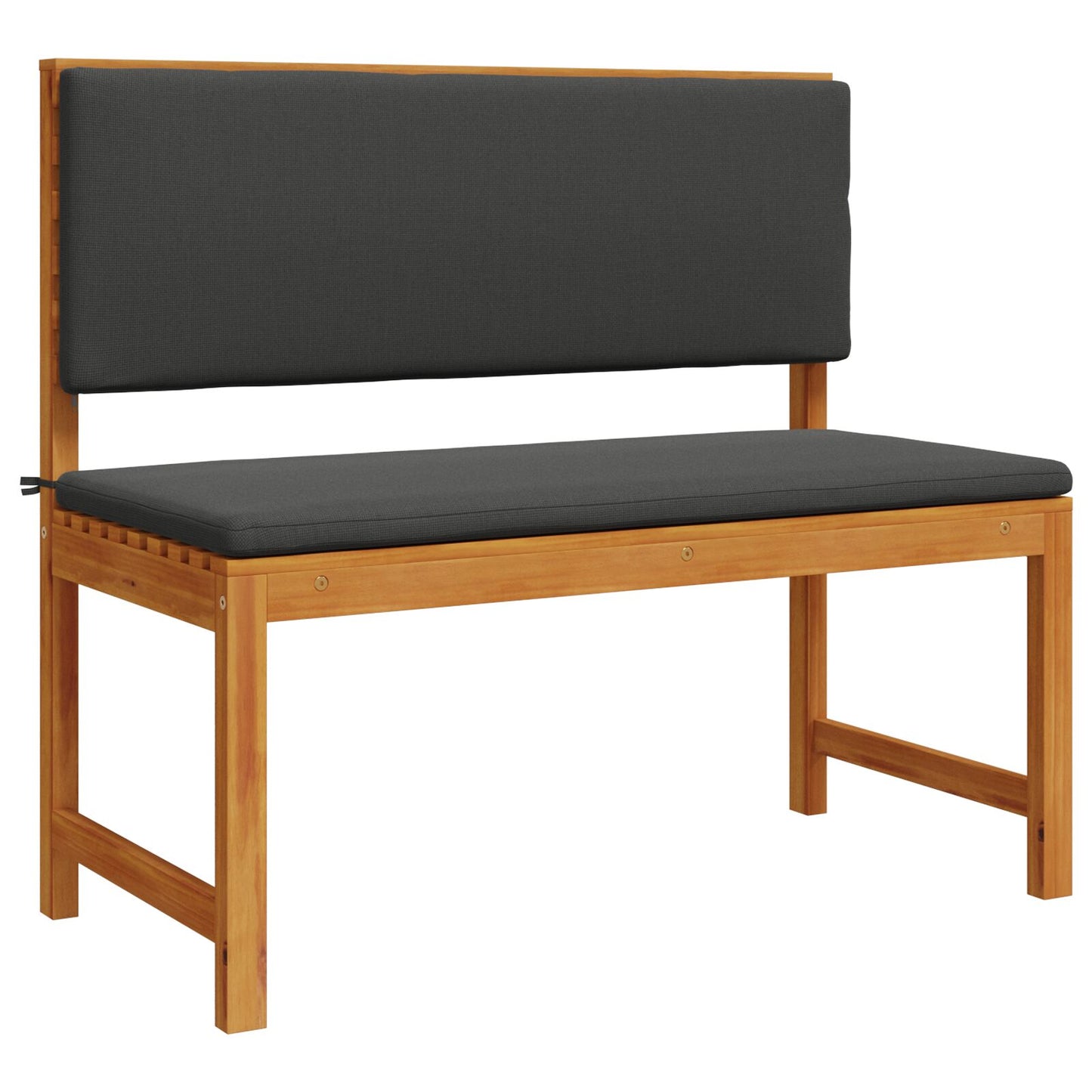 Gartenbänke Set 4 pcs Braun Massivholz Akazie