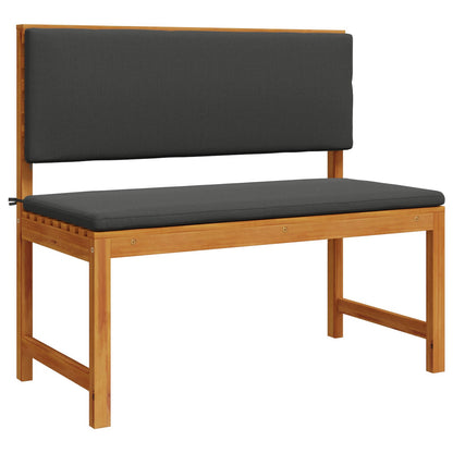 Gartenbänke Set 4 pcs Braun Massivholz Akazie