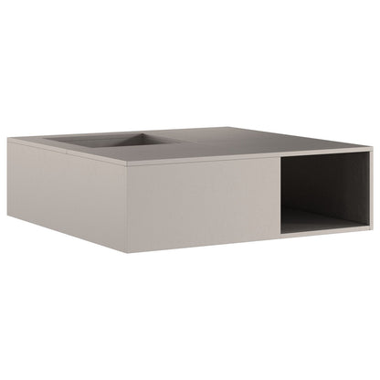 Feuerplatz Braun 100 x 100 x 30 cm Witterungsbeständiger Stahl