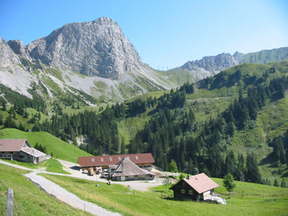 Bergheukissen Ethno 35 x 35 cm