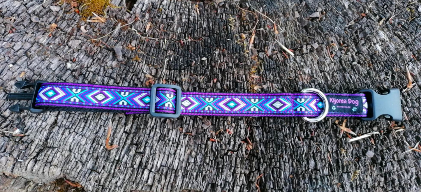 Kijomadog Hundehalsband 2cm  "Elsa"