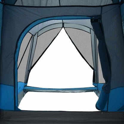 Tunnel-Familienzelt 8 Personen Blau Wasserdicht