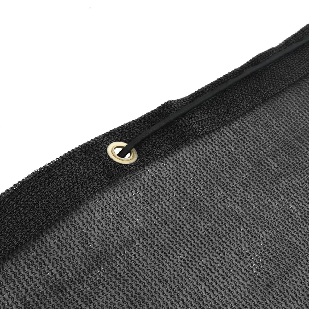 Containernetz HDPE 3,5 x 6 m Schwarz