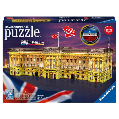 RAVENSBURGER  3D Puzzle Buckingham Palace bei Nacht