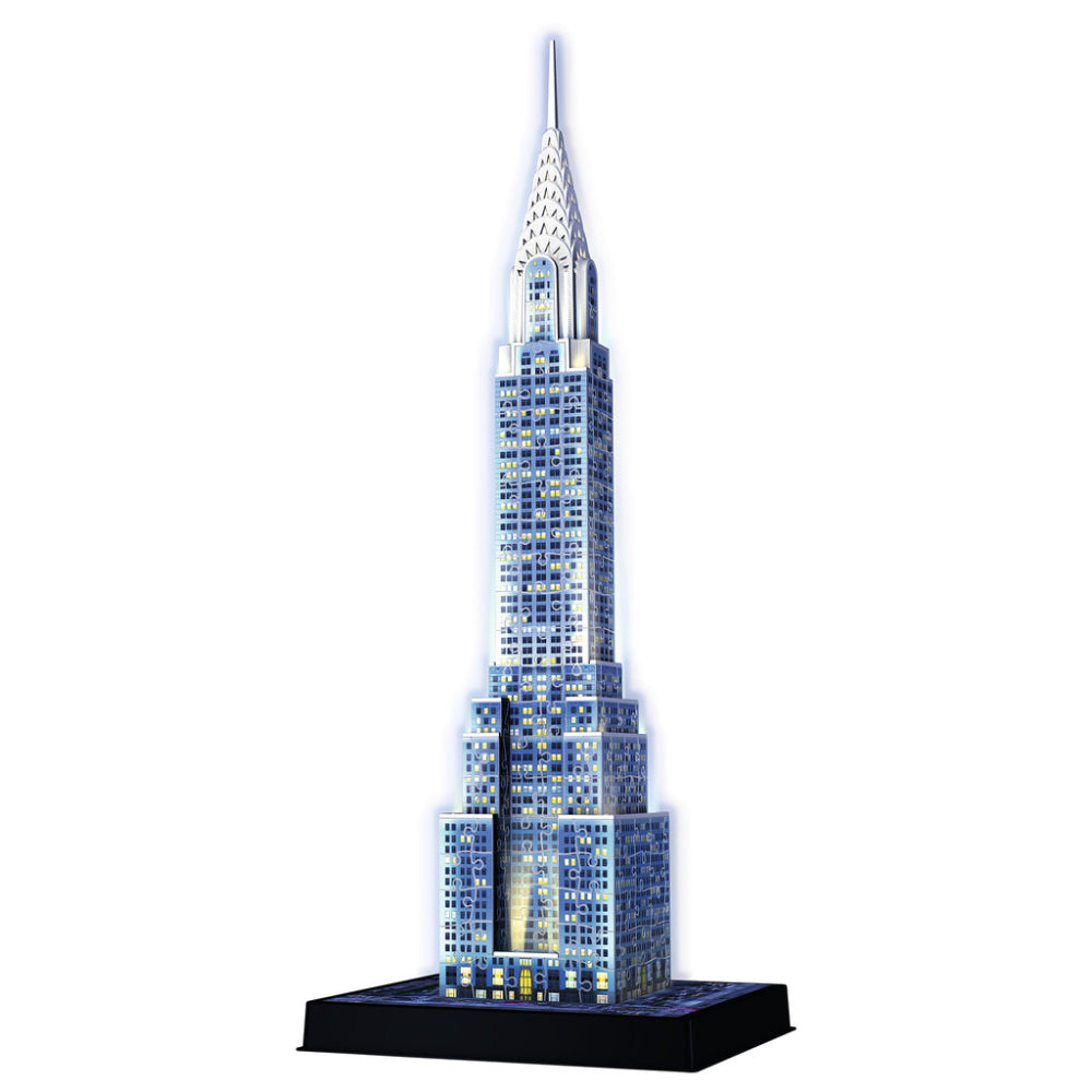 RAVENSBURGER 3D Puzzle Chrysler Building bei Nacht