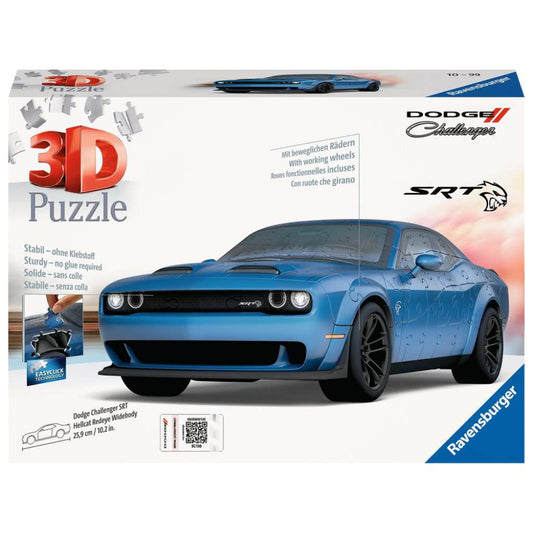 RAVENSBURGER 3D Puzzle Dodge Challenger SRT Hellcat Redeye Widebody