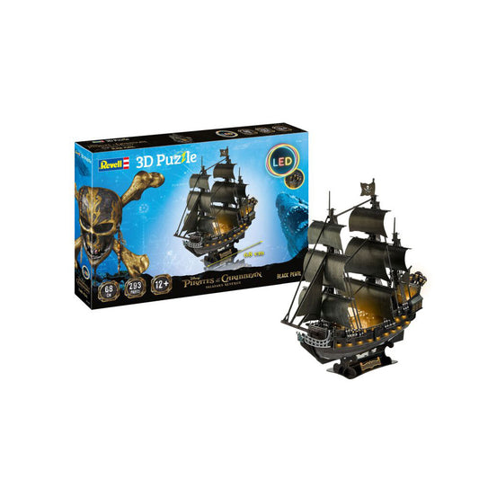 REVELL 3D-Puzzle Black Pearl LED