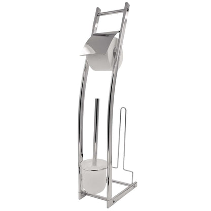 RIDDER 3-in-1 Stand-WC-Garnitur Fabio Chrom Glänzend