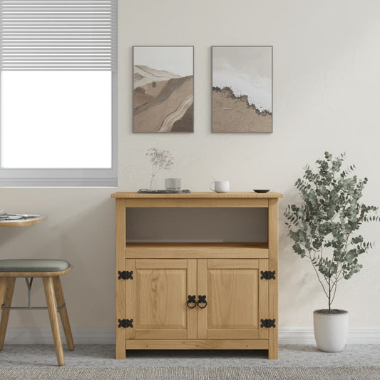 TV-Schrank im Mexiko-Stil Kiefer Massiv Corona 80 x 43 x 78 cm