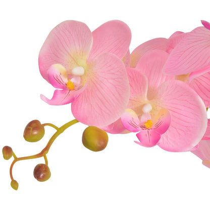 Künstliche Orchidee mit Topf 65 cm Rosa