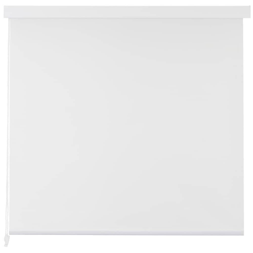 Duschrollo 80 x 240 cm Weiß